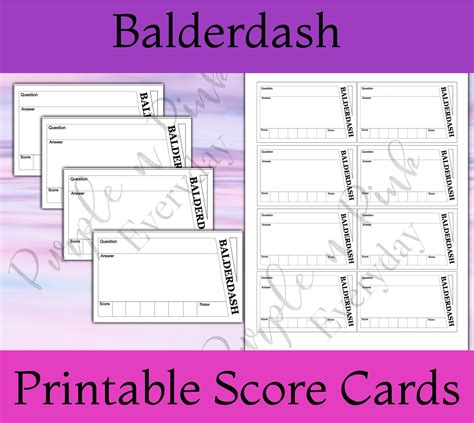 balderdash scoring